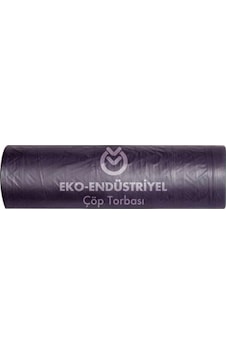 Koroplast Eko Endüstriyel Hantal Boy Çöp Torbası 10 Adet Siyah 100 x 150 CM