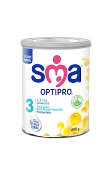 SMA Optipro 3 Probiyotik Devam Sütü 800 G SMA Optipro 3 Probiyotik Devam Sütü 800 G