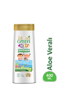 Mom's Green Kids Organik Aloe Veralı Şampuan 400 ML Mom's Green Kids Organik Aloe Veralı Şampuan 400 ML