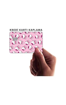 Hello Kitty Kredi Kart Kaplama Sticker Hello Kitty Kredi Kart Kaplama Sticker