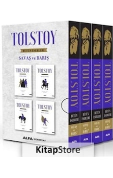 Kitapstore Savaş Ve Barış 1-2-3-4 Özel Kutulu / Lev N. Tolstoy