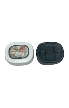 Set Üstü Katı Sabunluk Kapaklı Plastik Asorti