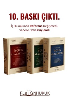 İşçilik Alacakları 3 Cilt 10.baskı İşçilik Alacakları 3 Cilt 10.baskı