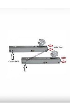 Franke Dominox 4 Numara Fırın Kapak Menteşesi Franke Dominox 4 Numara Fırın Kapak Menteşesi