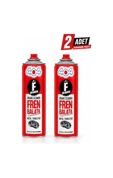 404 2'li Ekonomik Paket F1 Numara Fren Balata Temizleme Spreyi 500 Ml 404 2'li Ekonomik Paket F1 Numara Fren Balata Temizleme Spreyi 500 Ml