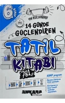 6.sınıf 14 Günde Güçlendiren Tatil Kitabı Ankara Yayın