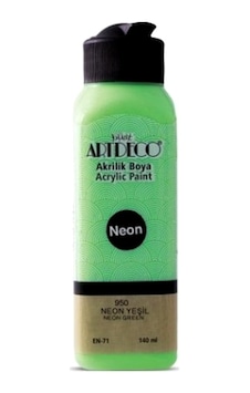 Artdeco Akrilik Boya 140 Ml Neon Yeşil - 4 Adet Diğer Artdeco Akrilik Boya 140 Ml Neon Yeşil - 4 Adet Diğer