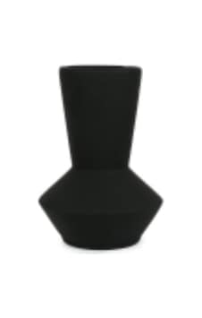 Evdema Seramik Vazo5 Siyah Mini 19 Cm Evdema Seramik Vazo5 Siyah Mini 19 Cm