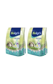Biokat's Eco Light Fresh Spring Blossom Pelet Kedi Kumu 2 x 5 L Biokat's Eco Light Fresh Spring Blossom Pelet Kedi Kumu 2 x 5 L