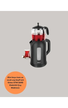 Pratik Elektrikli Çay Makinesi 1,7 Litre 1800 Watt Pratik Elektrikli Çay Makinesi 1,7 Litre 1800 Watt