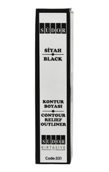 Kontur Boyası Siyah Renk 25ml Siyah Kontur Boyası Siyah Renk 25ml Siyah