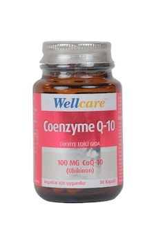 Wellcare Coenzyme Q10 100 Mg 30 Kapsül Wellcare Coenzyme Q10 100 Mg 30 Kapsül