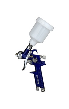 Spraytech H2000 Mini Rötüş Tabancası 0.5 MM. Havalı Profesyonel Üst Depo Boya Tabancası