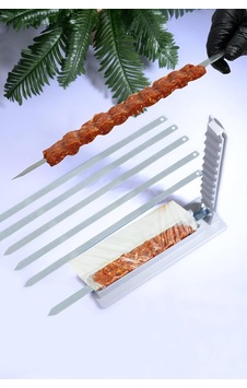 Rotanev 6 Adet Şiş Ve Kebapmatik Adana Urfa Kebap Kalıbı Aparatı Pratik Hızlı Kebap Makinesi Kutusu Diğer Rotanev 6 Adet Şiş Ve Kebapmatik Adana Urfa Kebap Kalıbı Aparatı Pratik Hızlı Kebap Makinesi Kutusu Diğer