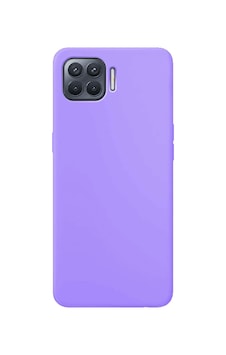 Oppo Reno 4 Lite Kılıf Kamera Korumalı Silikon Rubber Arka Kapak Lila Oppo Reno 4 Lite Kılıf Kamera Korumalı Silikon Rubber Arka Kapak Lila