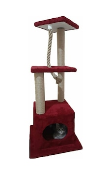 Pethomealpi Tarabya Model Kedi Tırmalama Evi 98 CM Pethomealpi Tarabya Model Kedi Tırmalama Evi 98 CM