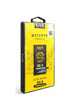 Galıo Elite Series Mi 8 Batarya 3400mah Li-ion Pil Galıo Elite Series Mi 8 Batarya 3400mah Li-ion Pil