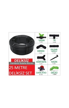 Ng 25 Mt Hazır Set Deliksiz Damla Sulama Hortumu Ng 25 Mt Hazır Set Deliksiz Damla Sulama Hortumu
