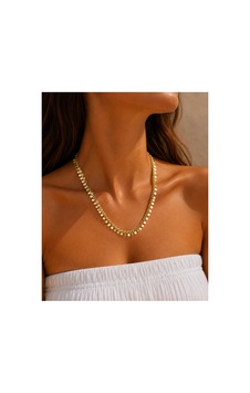 Zelot Gold Sallantılı Yaz Stili Kolye Altın Zelot Gold Sallantılı Yaz Stili Kolye Altın