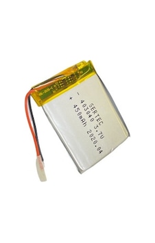 Sertec 403040 3.7V 450 MAh Li-Polymer Pil (Devreli/1.5A) Sertec 403040 3.7V 450 MAh Li-Polymer Pil (Devreli/1.5A)