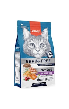 Wanpy Tahılsız Somon&tuna Kısırlaştırılmış Kedi Maması 1,5 Kg Wanpy Tahılsız Somon&tuna Kısırlaştırılmış Kedi Maması 1,5 Kg