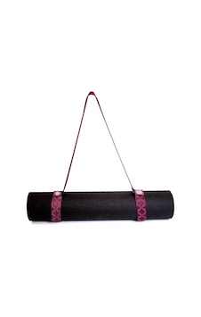 Merrithew Health & Fitness Deluxe Mat Strap Wine St-06185 Bordo Merrithew Health & Fitness Deluxe Mat Strap Wine St-06185 Bordo