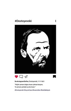 Dostoyevski Bookstagram Defter Çok Renkli Dostoyevski Bookstagram Defter Çok Renkli