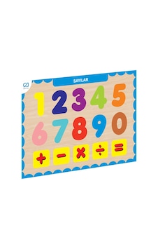 Caahs-3207 Ca Games Ahşap Sayılar Bul-tak