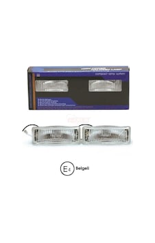 Tp Sis Lambası Beyaz Dikdörtgen 13 Cm X 4 Cm Tp Sis Lambası Beyaz Dikdörtgen 13 Cm X 4 Cm