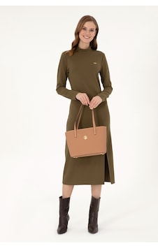 U.S. Polo Assn. Kadın Camel Kol Çantası 50293676-VR015