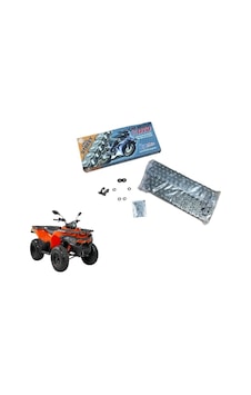 Vip Track 250 - Atv Cz Çekoslovak Zinciri O-ringli Siyah Zincir Vip Track 250 - Atv Cz Çekoslovak Zinciri O-ringli Siyah Zincir