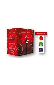 Dikenler Ve Güller Sarayı Kutulu Set (5 Kitap + Dövme Hediyeli) - Sarah J. Maas - DEX Dikenler Ve Güller Sarayı Kutulu Set (5 Kitap + Dövme Hediyeli) - Sarah J. Maas - DEX