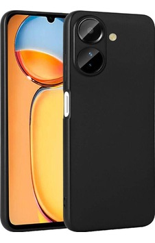 Xiaomi Redmi 13c Kılıf Zore Premier Silikon Kapak Siyah Xiaomi Redmi 13c Kılıf Zore Premier Silikon Kapak Siyah