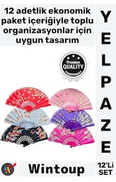 Yelpaze Kalite Katlanabilir El Tipi Kına Düğün Organizasyon Plastik Kumaş Şık Renkli Yelpaze 12'li 17709534 Yelpaze Kalite Katlanabilir El Tipi Kına Düğün Organizasyon Plastik Kumaş Şık Renkli Yelpaze 12'li 17709534