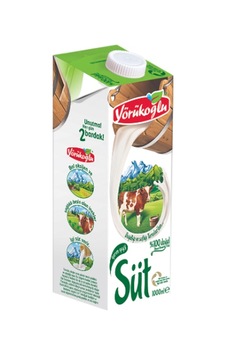 Yörükoğlu Yarım Yağlı Süt 1 L Yörükoğlu Yarım Yağlı Süt 1 L