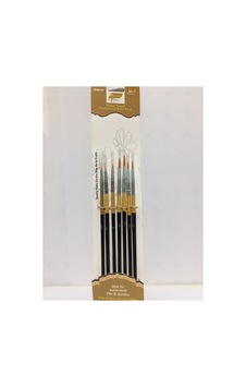 Fırça Professional Artist Brush 7 Li Set Fırça Karışık Karışık Fırça Professional Artist Brush 7 Li Set Fırça Karışık Karışık