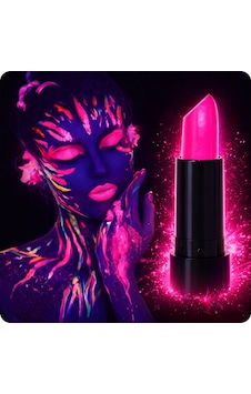 Uv Neon Pembe Ruj Karanlıkta Parlayan Makyaj Boyası 1174766 Uv Neon Pembe Ruj Karanlıkta Parlayan Makyaj Boyası 1174766
