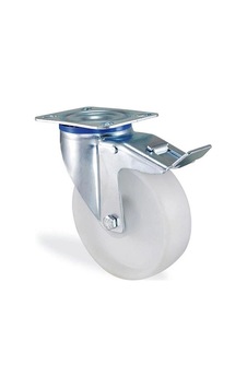 Plentifulpoliamid Döner Frenli Teker 100 Mm Siyah Plentifulpoliamid Döner Frenli Teker 100 Mm Siyah