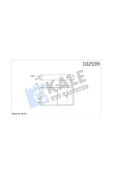 Kale 0181832al Kalorifer Radyatörü Brazıng Versiyonu Kl271100 Fıat-tofaş Skd Murat 131 Şahin Doğan Slx 1.6 74 At/mt Borulu-musluksuz Mekanik 250x140x42 4327232-85007271 - Kale 0181832al Kalorifer Radyatörü Brazıng Versiyonu Kl271100 Fıat-tofaş Skd Murat 131 Şahin Doğan Slx 1.6 74 At/mt Borulu-musluksuz Mekanik 250x140x42 4327232-85007271 -
