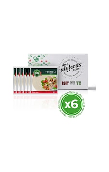 Aly Sade Tortilla Lavaş 15 CM 18'li Paket 6 x 540 G Aly Sade Tortilla Lavaş 15 CM 18'li Paket 6 x 540 G