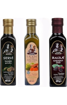 Ralila Karadut Özü 370 G + Elma Sirkesi 250 ML + Kozalak Şurubu 250 ML