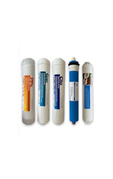 Inline Sistem Tüm Arıtma Cihazları Ile Uyumlu 5'li Filtre Seti NSF & FDA Onaylı Inline Sistem Tüm Arıtma Cihazları Ile Uyumlu 5'li Filtre Seti NSF & FDA Onaylı