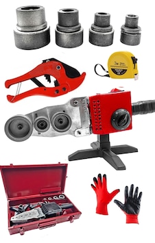 Pro Çift Residanslı 1900 Watt Isı Ayarlı Pprc Büyük Plastik Boru Kaynak Makinesi Metre Pro Çift Residanslı 1900 Watt Isı Ayarlı Pprc Büyük Plastik Boru Kaynak Makinesi Metre