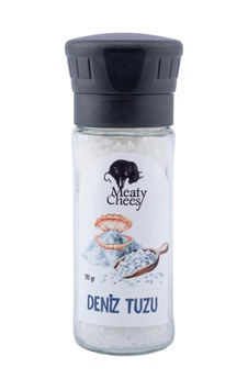Deniz Tuzu Seramik Öğütücülü Cam Şişe Deniz Tuzu Seramik Öğütücülü Cam Şişe