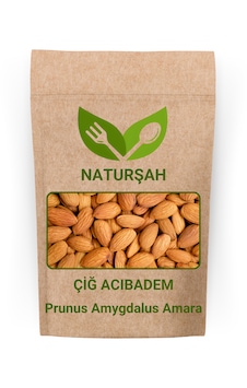 Naturşah Çiğ Acıbadem / Prunus Amygdalus Amara 500 Gr Naturşah Çiğ Acıbadem / Prunus Amygdalus Amara 500 Gr