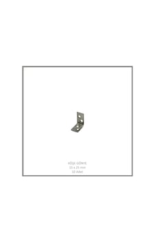 Köşe Gönye, Sac Gönye, 15 X 25 Mm 10 Adet Metalik Köşe Gönye, Sac Gönye, 15 X 25 Mm 10 Adet Metalik