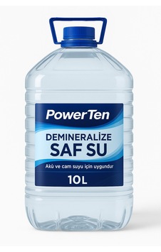 Saf Su 10 Litre Akü, Ütü Ve Buhar Makinesi Uyumlu Şeffaf