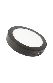Lamptime Sıva Üstü Led Spot 16W Siyah Yuvarlak 4000K 263417 Siyah