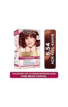 L'oréal Paris Excellence Creme Saç Boyası 6.54 Açık Kızıl Kahve