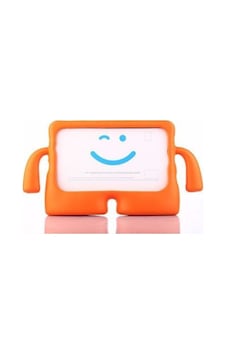 T5 10 Inç Kılıf Çocuklara Özel Emoji Tasarımlı, Standlı, Tam Korumalı Tablet Kılıfı -turuncu T5 10 Inç Kılıf Çocuklara Özel Emoji Tasarımlı, Standlı, Tam Korumalı Tablet Kılıfı -turuncu